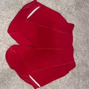 🍋Lululemon athletica Bold Red Hottie Hot Shorts